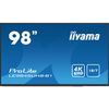 iiyama LE9845UHS-B1 signage display Digital signage flat panel 2.49 m (98") LED 4K Ultra HD Black Built-in processor Android 8.0