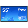 iiyama LH5542UHS-B3 signage display Digital signage flat panel 138.7 cm (54.6") IPS 4K Ultra HD Black Built-in processor Android 8.0