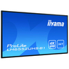 iiyama LH6552UHS-B1 Signage Display Digital signage flat panel 163.8 cm (64.5") IPS 500 cd/m&178; 4K Ultra HD Black Built-in processor Android 8.0 24/7