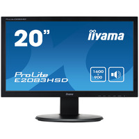 iiyama ProLite E2083HSD-B1 LED display 49.5 cm (19.5") HD+ Black