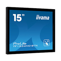 iiyama ProLite TF1534MC-B7X touch screen monitor 38.1 cm (15") 1024 x 768 pixels Multi-touch Multi-user Black