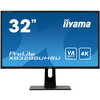 iiyama ProLite XB3288UHSU-B1 LED display 80 cm (31.5") 4K Ultra HD Flat Black