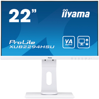 iiyama ProLite XUB2294HSU-W1 LED display 54.6 cm (21.5") Full HD Flat Black, White