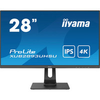 iiyama ProLite XUB2893UHSU-B1 computer monitor 71.1 cm (28") 3840 x 2160 pixels 4K Ultra HD LED Black