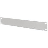 Intellinet 10"" Blank Panel,  1U Cover for Unused Space in 10"" Cabinet,  Metal,  Grey