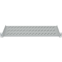 Intellinet 19"" Cantilever Shelf,  1U,  2-Point Front Mount,  150mm Depth,  Grey