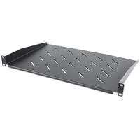 Intellinet 19"" Cantilever Shelf,  1U,  Shelf Depth 350mm,  Vented,  Black