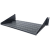 Intellinet 19"" Cantilever Shelf,  2U,  2-Point Front Mount,  250mm Depth,  Black