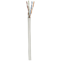 Intellinet Network Bulk Cat5e Cable,  24 AWG,  Solid Wire,  Grey,  305m,  U/UTP,  Box