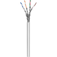 Intellinet Network Bulk Cat7a Cable,  22 AWG,  Solid Wire,  Grey,  100m,  S/FTP,  LSZH,  CPR-Dca Rated,  Roll