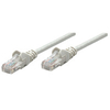 Intellinet Network Patch Cable,  Cat5e,  0.25m,  Grey,  CCA,  F/UTP,  PVC,  RJ45,  Gold Plated Contacts,  Snagless,  Booted,  Polybag