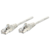 Intellinet Network Patch Cable,  Cat5e,  0.5m,  Grey,  CCA,  SF/UTP,  PVC,  RJ45,  Gold Plated Contacts,  Snagless,  Booted,  Polybag