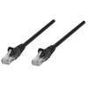 Intellinet Network Patch Cable,  Cat5e,  1.5m,  Black,  CCA,  SF/UTP,  PVC,  RJ45,  Gold Plated Contacts,  Snagless,  Booted,  Polybag