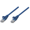 Intellinet Network Patch Cable,  Cat5e,  1.5m,  Blue,  CCA,  U/UTP,  PVC,  RJ45,  Gold Plated Contacts,  Snagless,  Booted,  Polybag