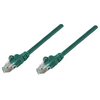 Intellinet Network Patch Cable,  Cat5e,  1.5m,  Green,  CCA,  SF/UTP,  PVC,  RJ45,  Gold Plated Contacts,  Snagless,  Booted,  Polybag