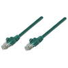 Intellinet Network Patch Cable,  Cat5e,  1.5m,  Green,  CCA,  U/UTP,  PVC,  RJ45,  Gold Plated Contacts,  Snagless,  Booted,  Polybag