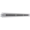 Intellinet Patch Panel,  Cat6,  FTP,  24-Port,  1U,  Shielded,  90&176; Top-Entry Punch-Down Blocks,  Grey