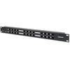 Intellinet PoE Patch Panel,  24 Port Patch Panel with 12 port RJ45 Data In and 12 port RJ45 Data and Power Out,  Passive Power over Ethernet Delivered on 12 Ports,  1U,  CAT5e