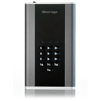 iStorage diskAshur DT2 256-bit 6TB USB 3.1 secure encrypted desktop hard drive IS-DT2-256-6000-C-G