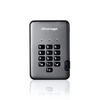 iStorage diskAshur PRO2 256-bit 512GB USB 3.1 secure encrypted solid-state drive IS-DAP2-256-SSD-512-C-G