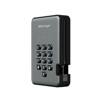 iStorage diskAshur PRO2 external hard drive 5000 GB Black, Graphite