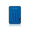 iStorage diskAshur2 256-bit 256GB USB 3.1 secure encrypted solid-state drive - Blue IS-DA2-256-SSD-256-BE