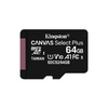 Kingston Technology Canvas Select Plus memory card 64 GB MicroSDXC Class 10 UHS-I