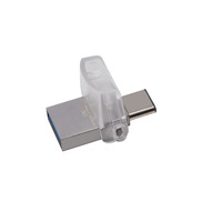 Kingston Technology DataTraveler microDuo 3C 32GB USB flash drive USB Type-A / USB Type-C 3.2 Gen 1 (3.1 Gen 1) Silver