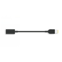 Lenovo 4X90U45346 cable interface/gender adapter USB-C Slim-tip Black