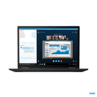 Lenovo ThinkPad X13 Yoga Hybrid (2-in-1) 13.3" Touchscreen Intel Core i5 8GB LPDDR4x-SDRAM 256GB SSD Windows 10 Pro Black