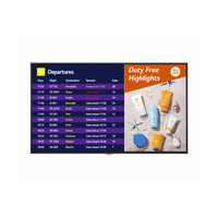 LG 55UH7F signage display Digital signage flat panel 139.7 cm (55") IPS 4K Ultra HD Black Web OS