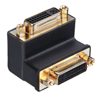 Lindy 41251 cable interface/gender adapter DVI-I Black