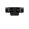 Logitech C922 webcam 1920 x 1080 pixels USB Black