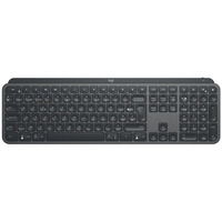 Logitech MX Keys Advanced Wireless Illuminated keyboard RF Wireless + Bluetooth AZERTY French Graphite