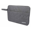 Manhattan Seattle Laptop Sleeve 14.5"",  Grey,  Padded,  Extra Soft Internal Cushioning,  Main Compartment with double zips,  Zippered Front Pocket,  Carry Loop,  Water Resistant and Durable