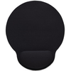 Manhattan Wrist-Rest Mouse Pad,  Gel,  non slip base,  Black