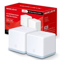 Mercusys Halo S12 (2 Pack) Wireless AC1200 Dual Band Whole Home Mesh Wi-Fi System