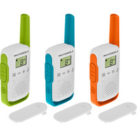 Motorola TALKABOUT T42 two-way radio 16 channels Blue, Green, Orange, White