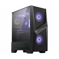 MSI MAG FORGE 100M Mid Tower Gaming Computer Case 
