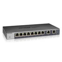 Netgear GS110MX Unmanaged Gigabit Ethernet (10/100/1000) Black