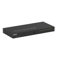 Netgear M4250-10G2XF-PoE+ Managed L2/L3 Gigabit Ethernet (10/100/1000) Black 1U Power over Ethernet (PoE)