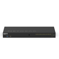 Netgear M4250-10G2XF-PoE++ Managed L2/L3 Gigabit Ethernet (10/100/1000) Power over Ethernet (PoE) 1U Black