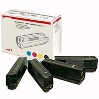 Oki 43112702 Toner MultiPack,  15K pages
