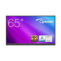 Optoma 3751RK signage display Interactive flat panel 190.5 cm (75") LED 4K Ultra HD Black Touchscreen Built-in processor Android 8.0