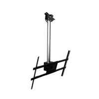 Peerless MOD-FPSKIT100 flat panel ceiling mount 152.4 cm (60") Black, Chrome