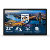 Philips B Line 222B1TFL/00 touch screen monitor 54.6 cm (21.5") 1920 x 1080 pixels Multi-touch Black