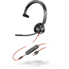 POLY Blackwire 3315 Headset Head-band Black, Red