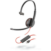 POLY Blackwire C3210 Headset Head-band Black,  Red