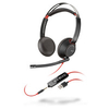 POLY Blackwire C5220 Headset Head-band 3.5 mm connector USB Type-A Black,  Red
