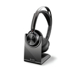 POLY Voyager Focus 2 UC Headset Head-band USB Type-C Bluetooth Charging stand Black
